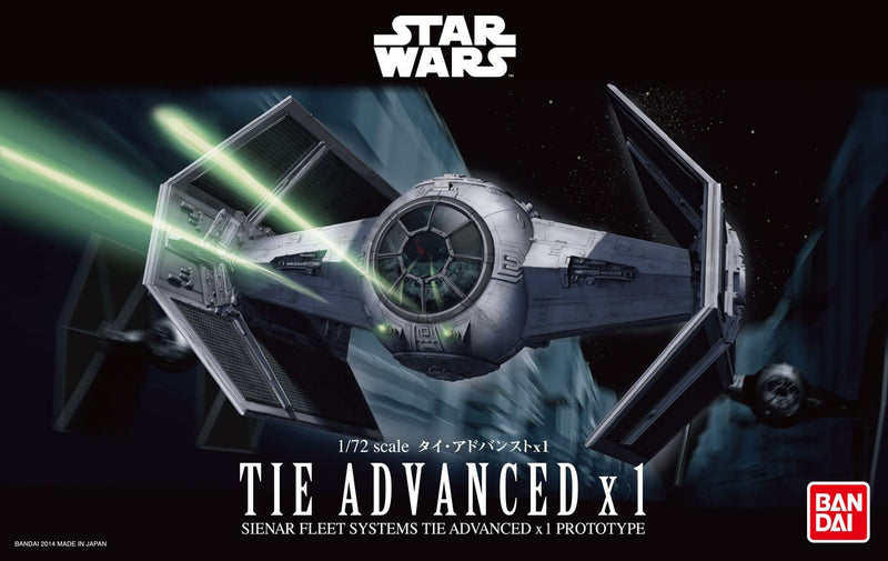 Model Kit - Bandai - Star Wars - Darth Vader's Tie Advanced