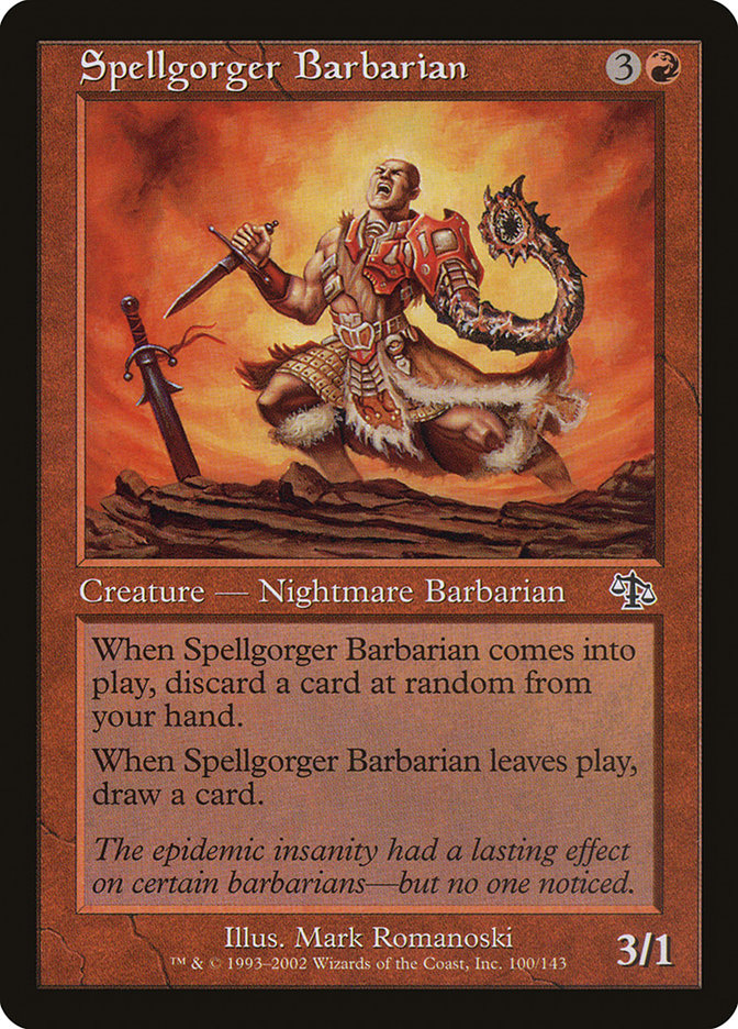 Spellgorger Barbarian [Judgment] | Event Horizon Hobbies CA