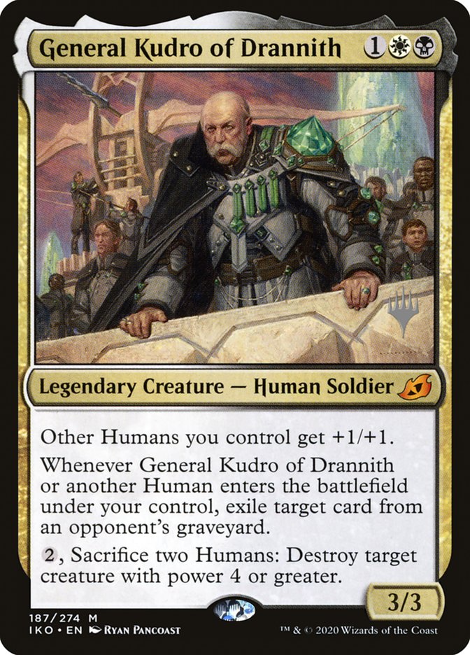 General Kudro of Drannith (Promo Pack) [Ikoria: Lair of Behemoths Promos] | Event Horizon Hobbies CA