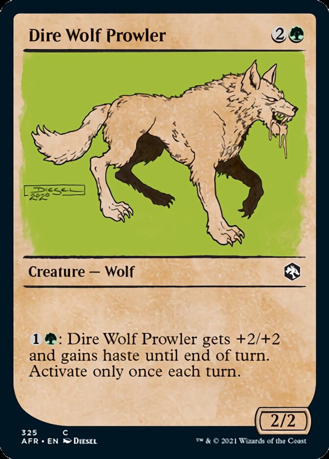 Dire Wolf Prowler (Showcase) [Dungeons & Dragons: Adventures in the Forgotten Realms] | Event Horizon Hobbies CA