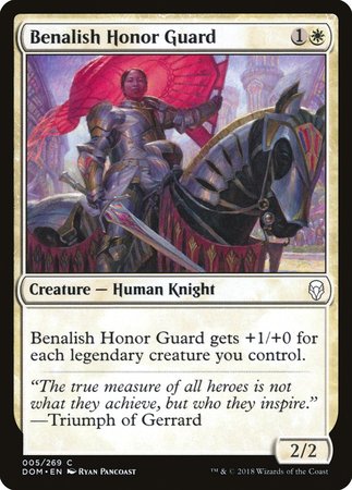 Benalish Honor Guard [Dominaria] | Event Horizon Hobbies CA
