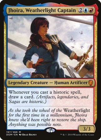 Jhoira, Weatherlight Captain [Dominaria] | Event Horizon Hobbies CA