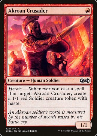 Akroan Crusader [Ultimate Masters] | Event Horizon Hobbies CA