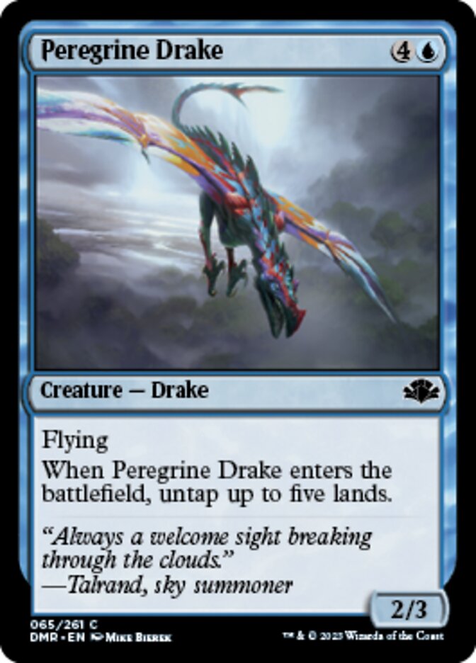 Peregrine Drake [Dominaria Remastered] | Event Horizon Hobbies CA