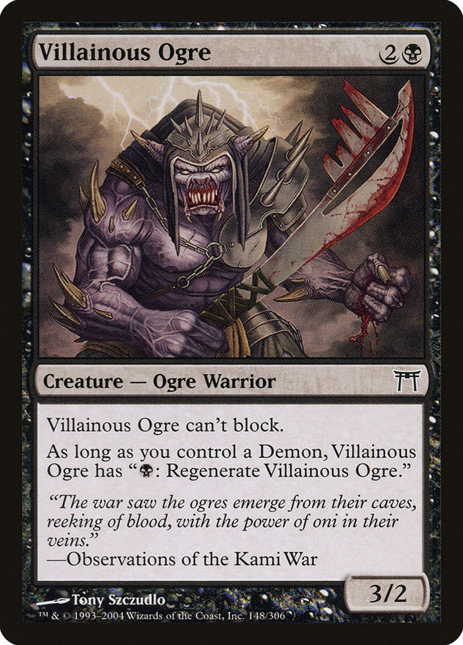 Villainous Ogre [Champions of Kamigawa] | Event Horizon Hobbies CA