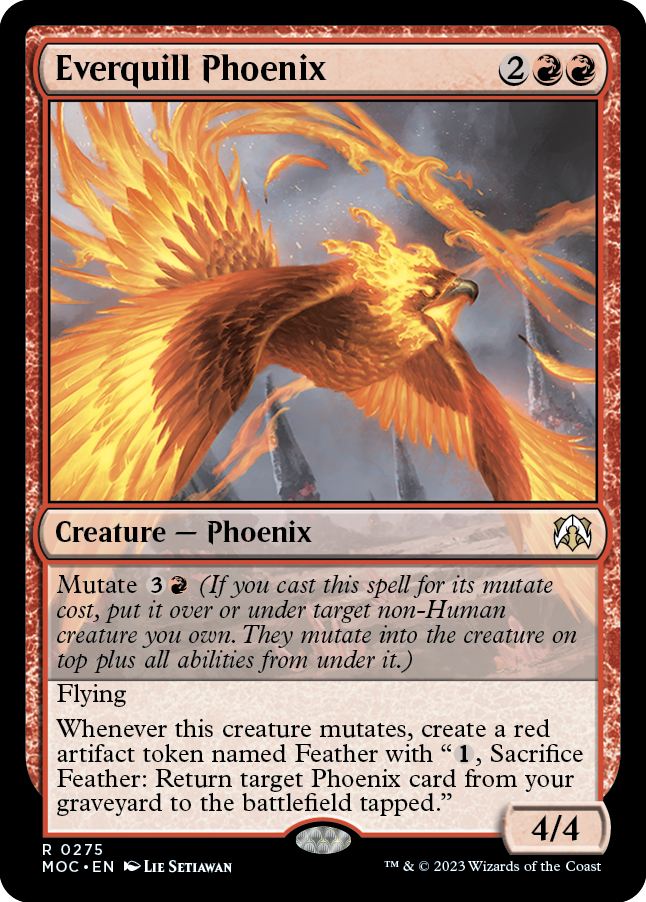 Everquill Phoenix [March of the Machine Commander] | Event Horizon Hobbies CA