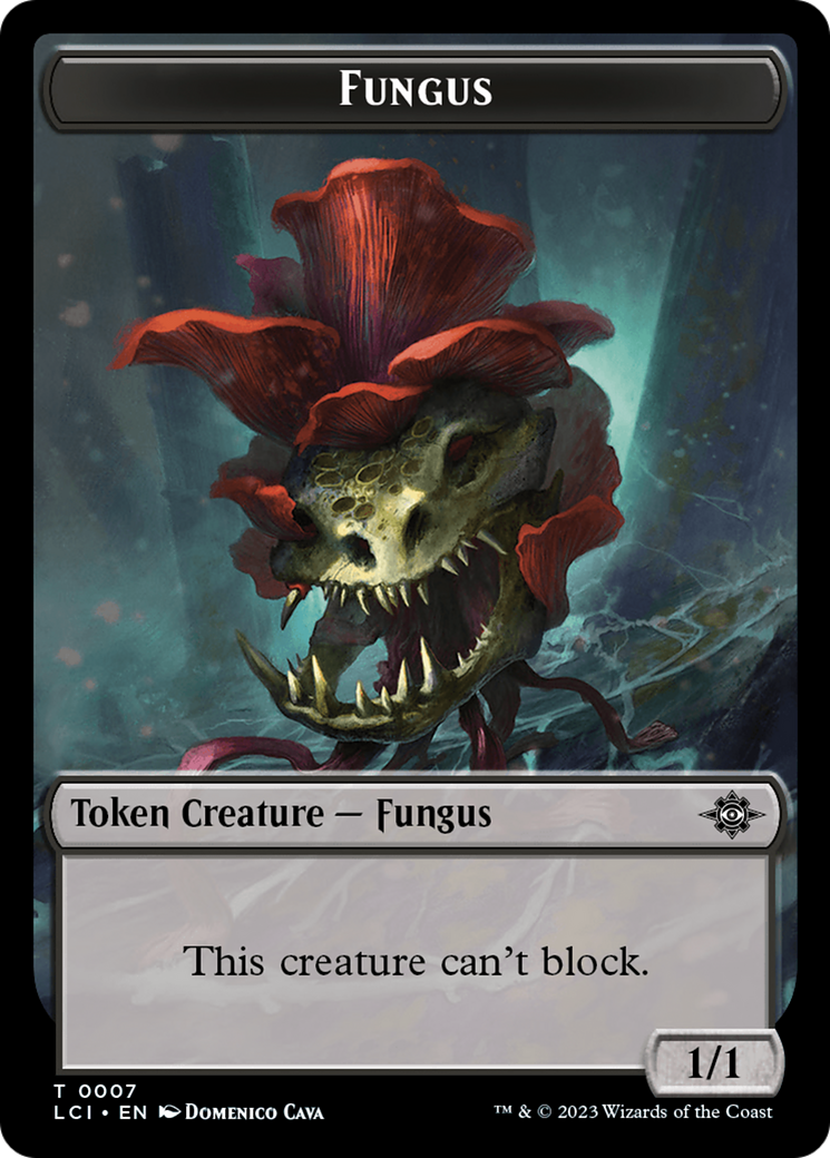 Copy // Fungus Double-Sided Token [The Lost Caverns of Ixalan Tokens] | Event Horizon Hobbies CA