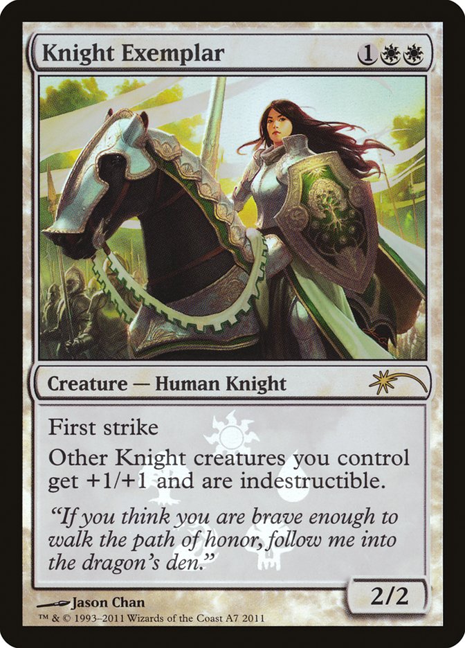 Knight Exemplar [Resale Promos] | Event Horizon Hobbies CA