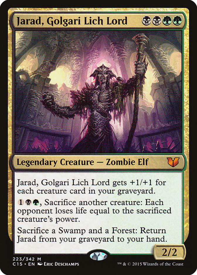 Jarad, Golgari Lich Lord [Commander 2015] | Event Horizon Hobbies CA