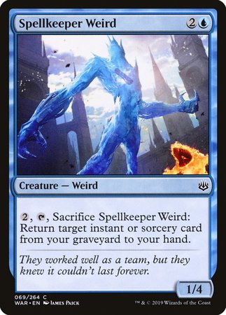 Spellkeeper Weird [War of the Spark] | Event Horizon Hobbies CA