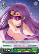 For Her Master, Rider (FS/S77-E020S SR) [Fate/Stay Night [Heaven's Feel] Vol.2]