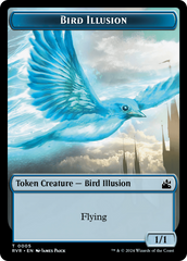 Goblin (0008) // Bird Illusion Double-Sided Token [Ravnica Remastered Tokens] | Event Horizon Hobbies CA