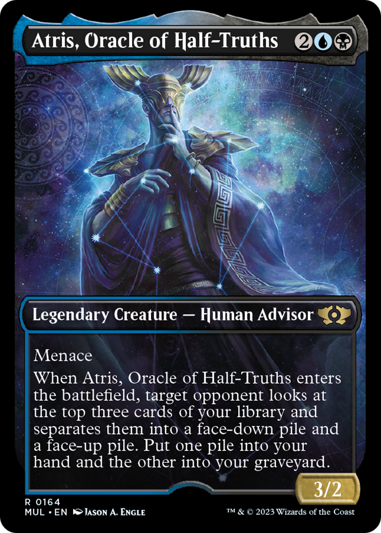 Atris, Oracle of Half-Truths (Halo Foil) [Multiverse Legends] | Event Horizon Hobbies CA