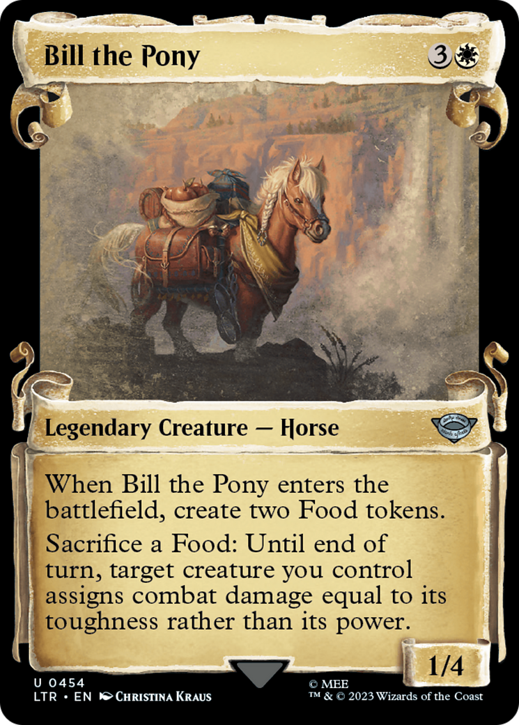 Bill the Pony [The Lord of the Rings: Tales of Middle-Earth Showcase Scrolls] | Event Horizon Hobbies CA