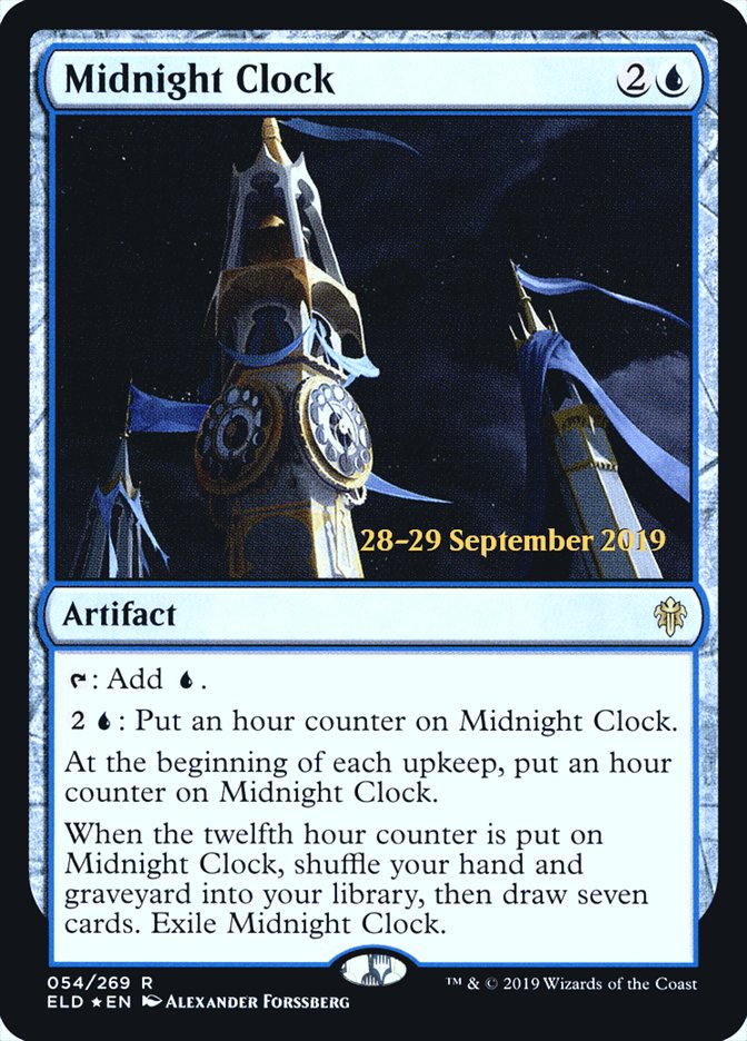 Midnight Clock  [Throne of Eldraine Prerelease Promos] | Event Horizon Hobbies CA