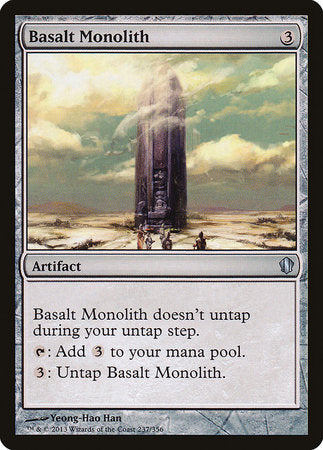 Basalt Monolith [Commander 2013] | Event Horizon Hobbies CA
