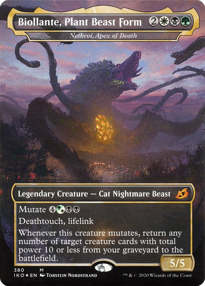 Nethroi, Apex of Death - Biollante, Plant Beast Form (Godzilla Series) [Ikoria: Lair of Behemoths] | Event Horizon Hobbies CA