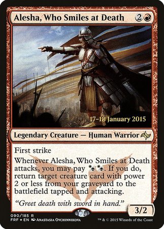 Alesha, Who Smiles at Death [Fate Reforged Promos] | Event Horizon Hobbies CA