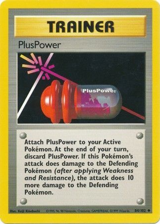 PlusPower (84/102) [Base Set Unlimited] | Event Horizon Hobbies CA