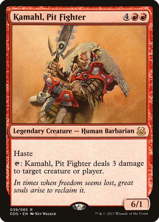 Kamahl, Pit Fighter [Duel Decks: Mind vs. Might] | Event Horizon Hobbies CA