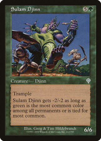 Sulam Djinn [Invasion] | Event Horizon Hobbies CA