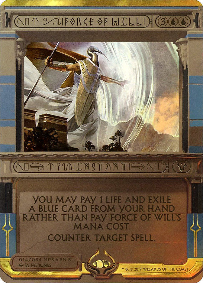 Force of Will (Invocation) [Amonkhet Invocations] | Event Horizon Hobbies CA