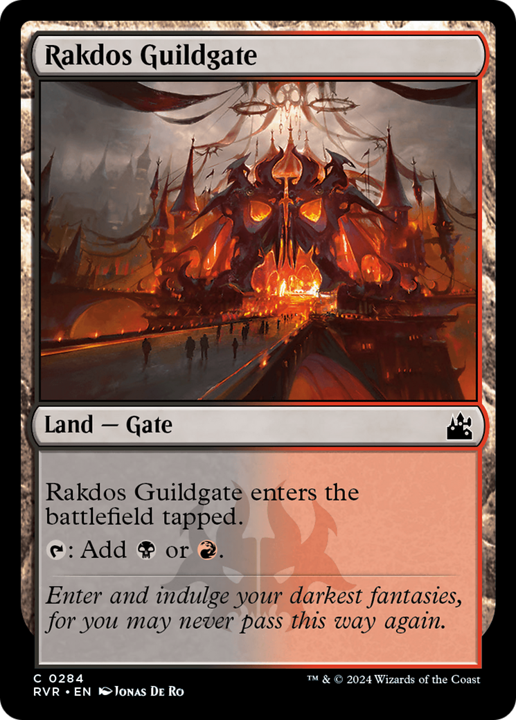 Rakdos Guildgate [Ravnica Remastered] | Event Horizon Hobbies CA