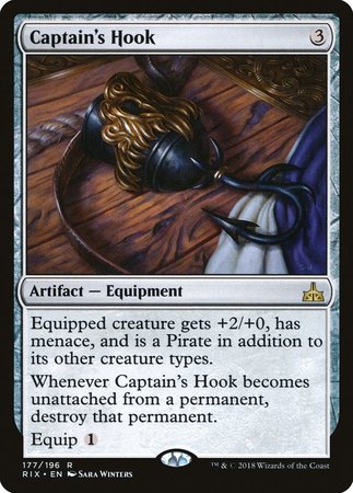 Captain's Hook [Rivals of Ixalan] | Event Horizon Hobbies CA