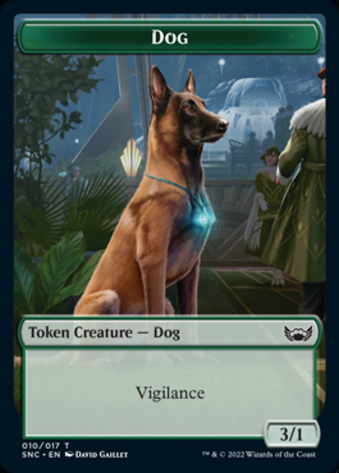Treasure (016) // Dog Double-sided Token [Streets of New Capenna Tokens] | Event Horizon Hobbies CA