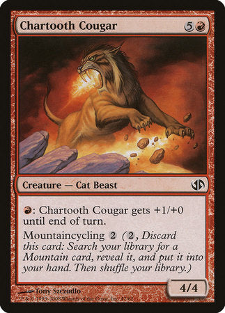 Chartooth Cougar [Duel Decks: Jace vs. Chandra] | Event Horizon Hobbies CA