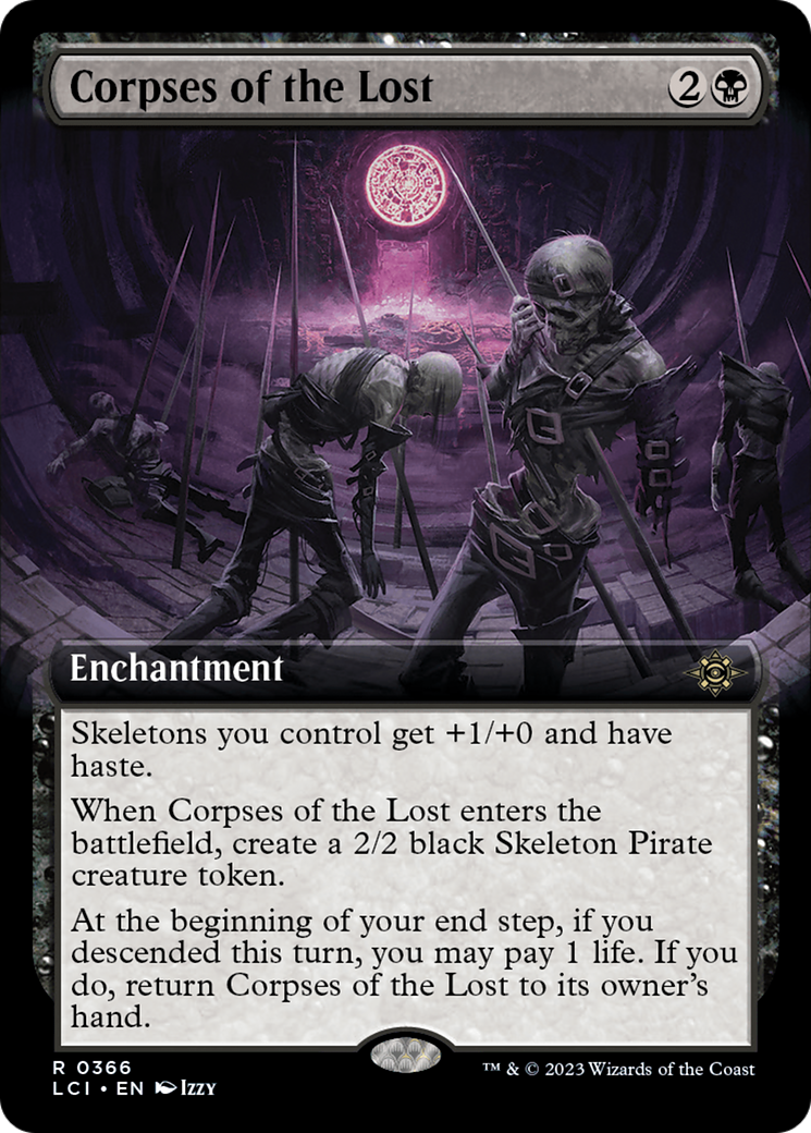 Corpses of the Lost (Extended Art) [The Lost Caverns of Ixalan] | Event Horizon Hobbies CA