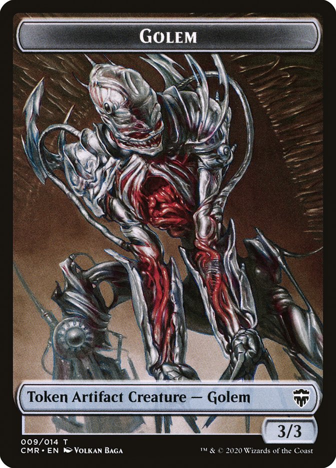 Golem // Thrull Token [Commander Legends Tokens] | Event Horizon Hobbies CA