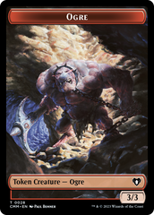 Treasure // Ogre Double-Sided Token [Commander Masters Tokens] | Event Horizon Hobbies CA