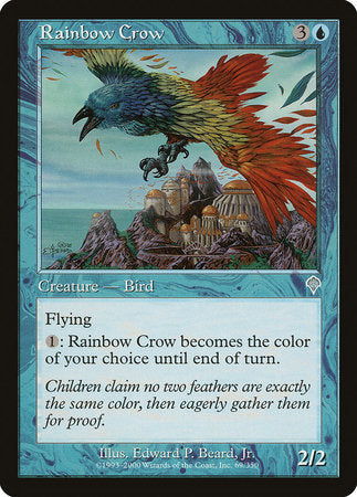 Rainbow Crow [Invasion] | Event Horizon Hobbies CA
