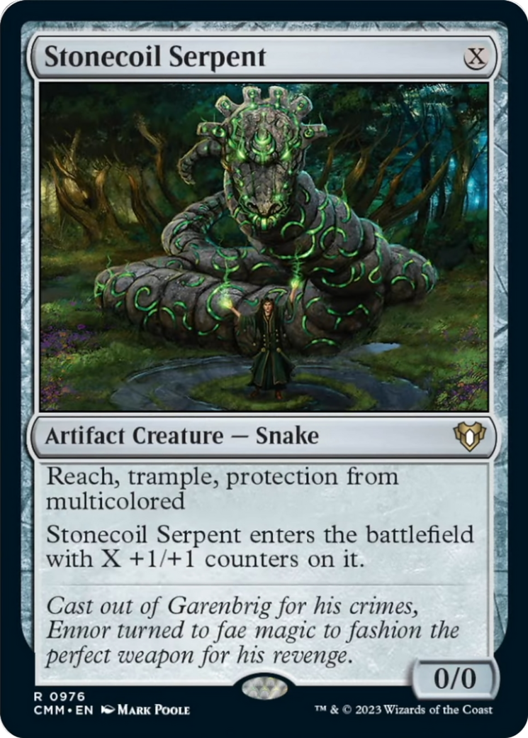 Stonecoil Serpent [Commander Masters] | Event Horizon Hobbies CA
