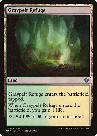Graypelt Refuge [Commander 2017] | Event Horizon Hobbies CA