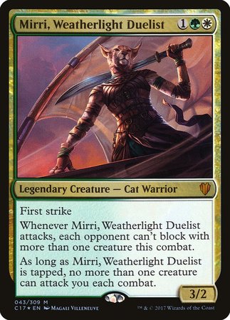 Mirri, Weatherlight Duelist [Commander 2017] | Event Horizon Hobbies CA