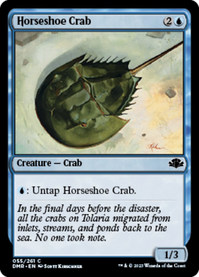 Horseshoe Crab [Dominaria Remastered] | Event Horizon Hobbies CA