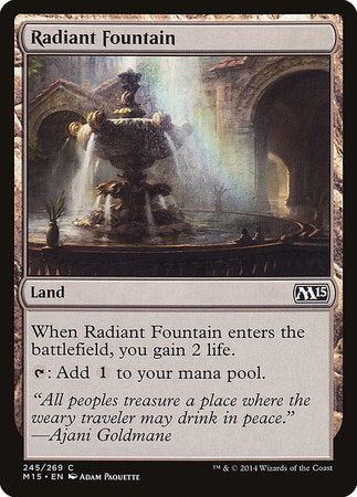 Radiant Fountain [Magic 2015] | Event Horizon Hobbies CA