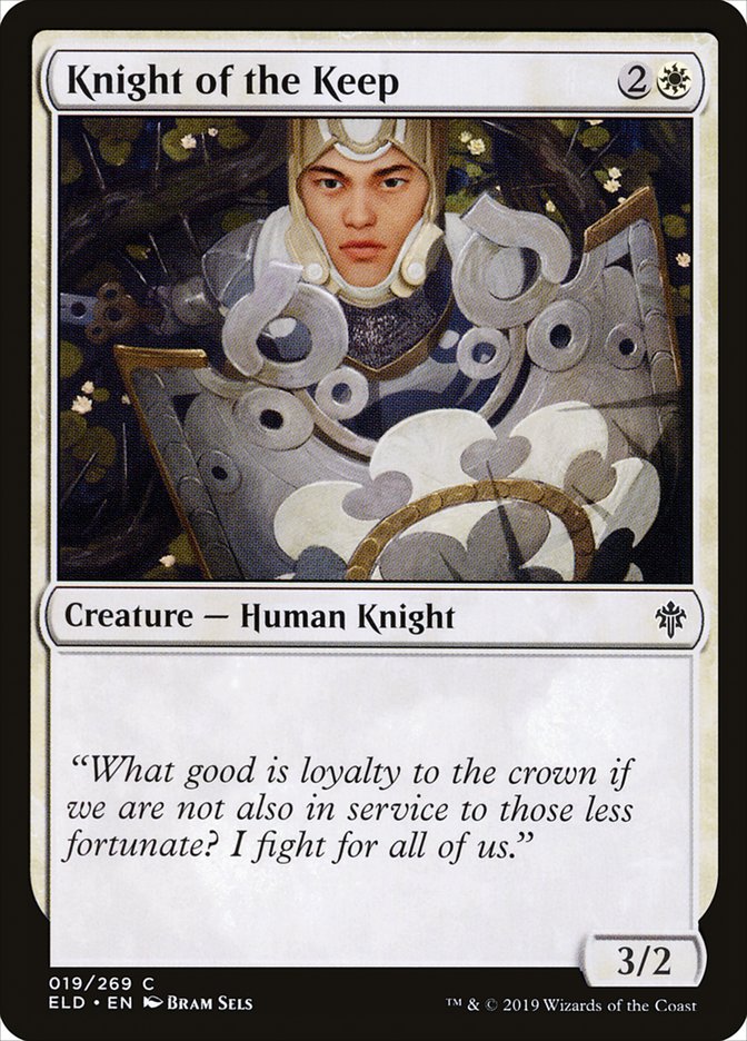 Knight of the Keep [Throne of Eldraine] | Event Horizon Hobbies CA