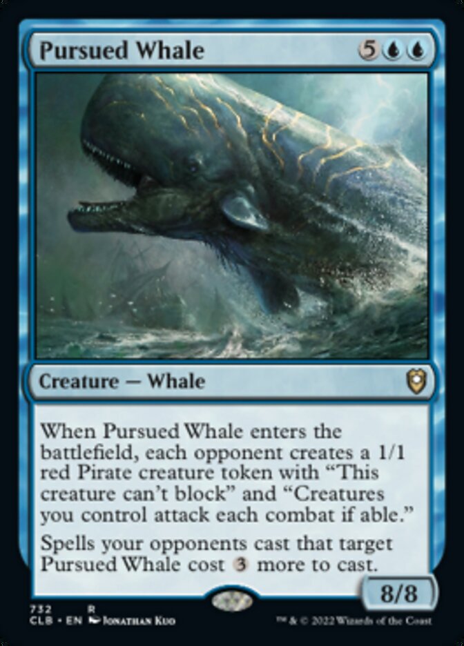 Pursued Whale [Commander Legends: Battle for Baldur's Gate] | Event Horizon Hobbies CA