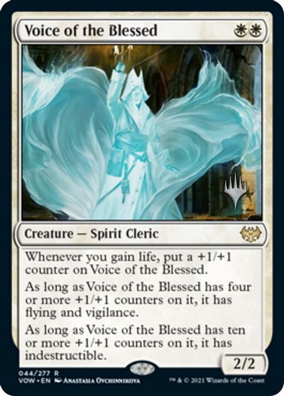 Voice of the Blessed (Promo Pack) [Innistrad: Crimson Vow Promos] | Event Horizon Hobbies CA