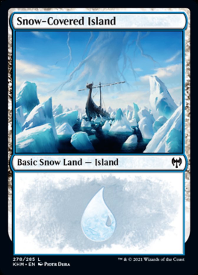 Snow-Covered Island (278) [Kaldheim] | Event Horizon Hobbies CA