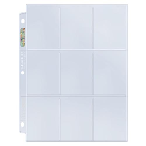 Ultra Pro Silver Series 9 Pocket Pages
