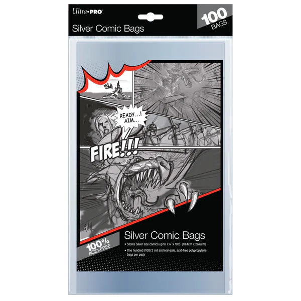 Comic Book Bags - Ultra Pro - Silver Age | Event Horizon Hobbies CA