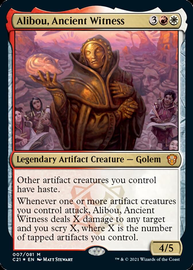 Alibou, Ancient Witness [Commander 2021] | Event Horizon Hobbies CA