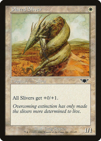 Plated Sliver [Legions] | Event Horizon Hobbies CA