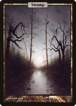 Swamp - Full Art [Unhinged] | Event Horizon Hobbies CA