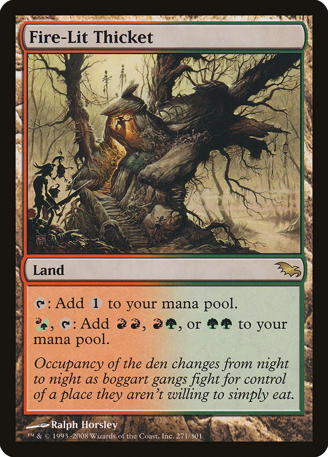 Fire-Lit Thicket [Shadowmoor] | Event Horizon Hobbies CA