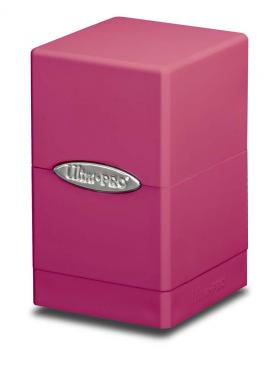 Deck Box - Ultra Pro - Satin Tower Bright Pink | Event Horizon Hobbies CA